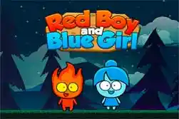 Chico Red y Chica Blue